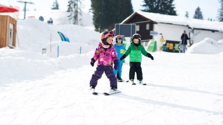 Und los, schnell auf die Piste!