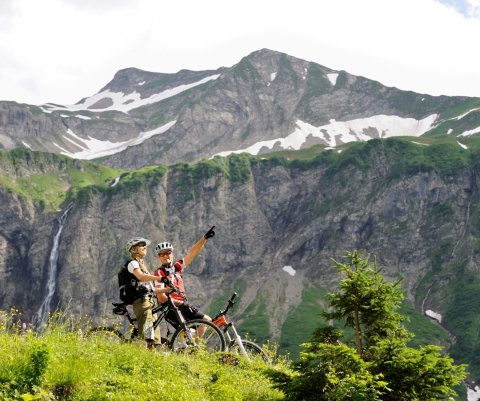 Mountain bike tour on the Käsealpe