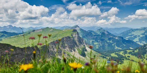 Ifen in Oberstdorf im Frühling