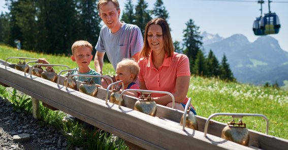 Söllis Kugelbahn ist eine schöne Pause nach einer Wanderung am Söllereck Im Allgäu