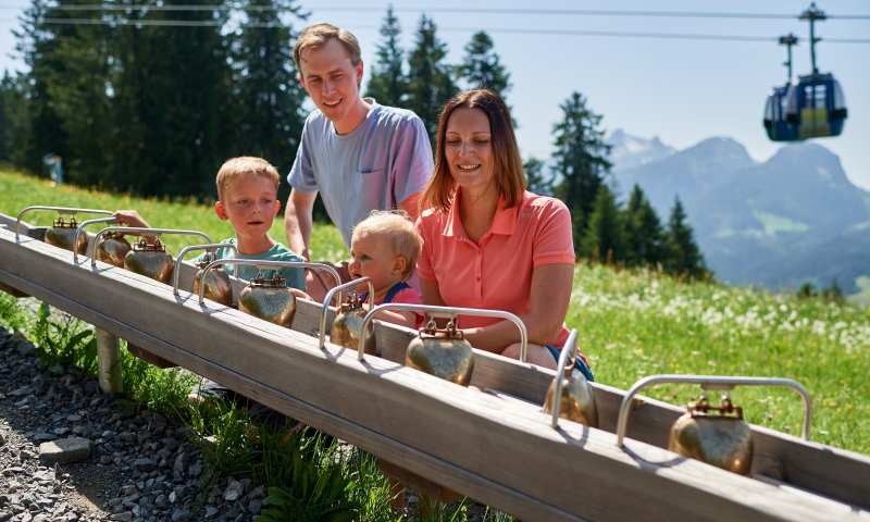 Söllis Kugelbahn ist eine schöne Pause nach einer Wanderung am Söllereck Im Allgäu