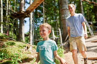 Kletterwald am Söllereck für einen tollen Ausflug mit der Familie beim Urlaub in Oberstdorf