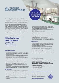 Mitarbeitende Service/Gastro (m/w/d)