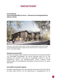 Pressemitteilung Therme Oberstdorf Eröffnung