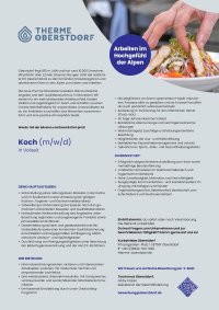 Mitarbeitende Koch (m/w/d)