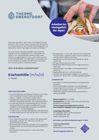 Mitarbeitende Küchenhilfe (m/w/d)
