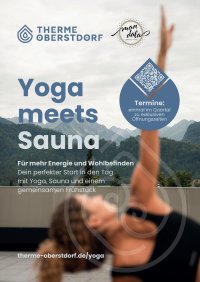 Plakat Yoga x Sauna