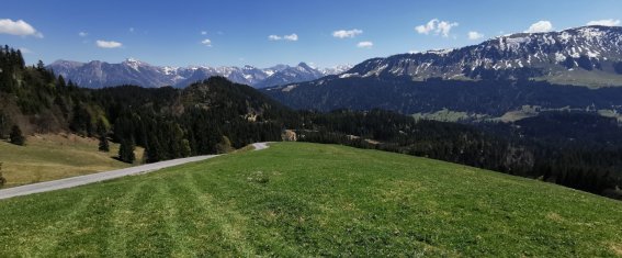 Ausblick von der Alpe Osterberg