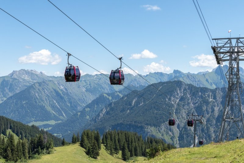 Bergbahnen in Oberstdorf und dem Kleinwalsertal