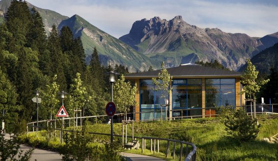 Turbinenhaus gegen Süden