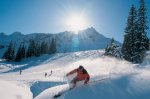 Skifahrer am Fellhorn