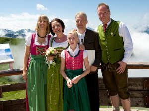 Hochzeit auf dem Nebelhorn