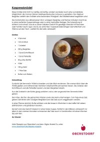 Rezept Kaspressknödel