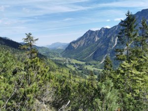 Ausblick ins Stillachtal