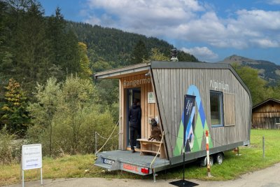 Rangermobil Birgsau Blauer Himmel