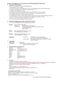 Fischereibedingungen Gäste 2025