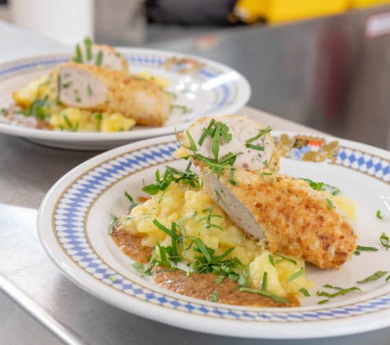 Weißwurst mit Kartoffelsalat