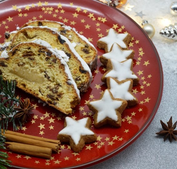 Weihnachtlicher Stollen - Bild: über Pixabay
