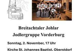Herbstkonzert Breitachtaler Johlar