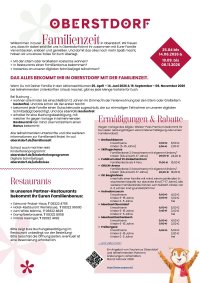 Flyer Familienzeit 2026