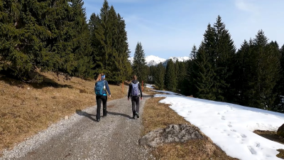 Wanderung zur Hochleite