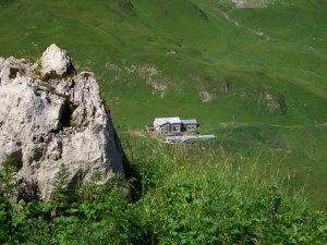 Kemptner Hütte - Auf dem Weg zum Fürschießersattel