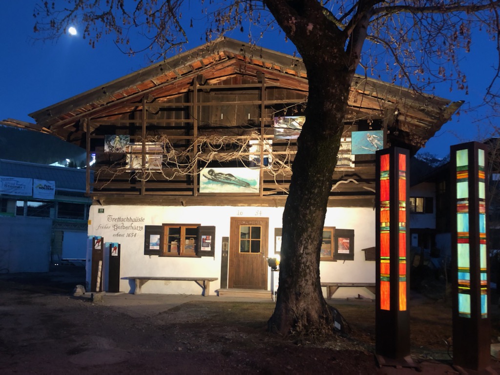 Ausstellung10JahreGalerieOberstdorfFotoGalerieNacht