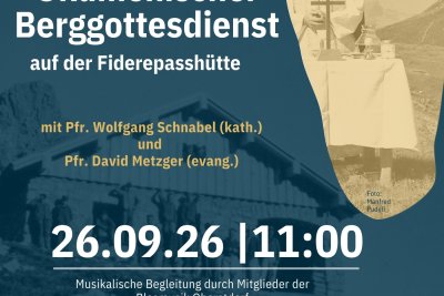 Flyer Berggottesdienst