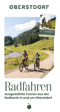 Flyer Radtourenkarte