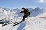 Skifahrer Fellhorn / Kanzealwand