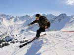 Skifahrer Fellhorn / Kanzealwand