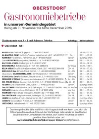 Gastronomie Herbst