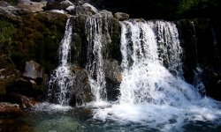 Wasserfall im Faltenbachtobel