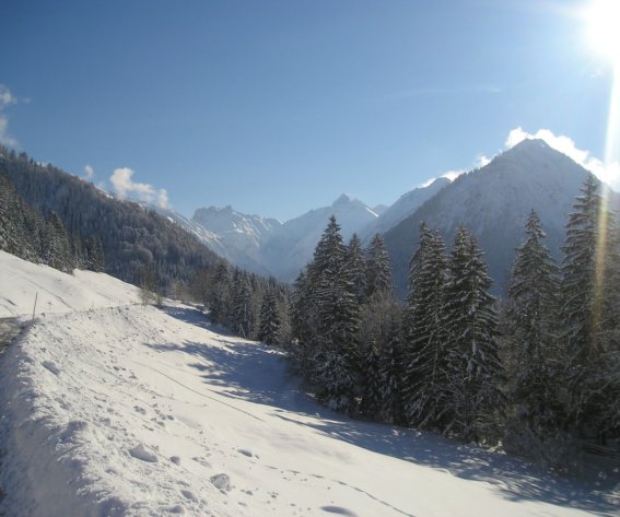 Winterwanderweg am Kühberg