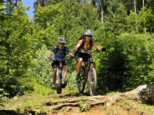 Mountainbike Fuchsloch quer Tourismus Oberstdorf
