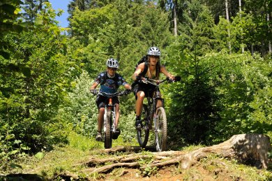 Mountainbike Fuchsloch quer Tourismus Oberstdorf