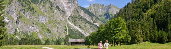 Wandern Oytal hoch Tourismus Oberstdorf