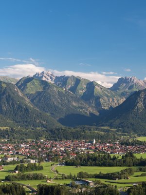 Oberstdorf von oben