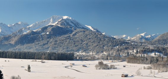 Oberstdorf Winterpanorama Tourismus Oberstdorf