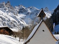 Einödsbach Winter hoch Tourismus Oberstdorf