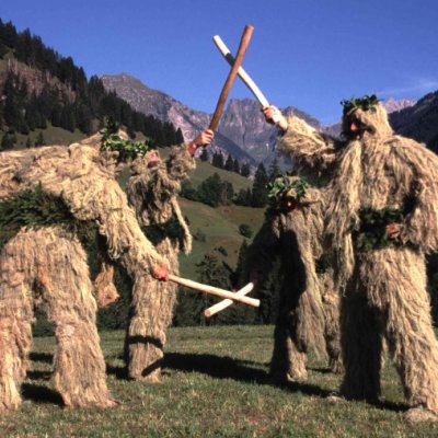 Wilde Mändle Wilde Mändle: Fotog. Herbert Gruber, Gebirgstrachten- und Heimatschutzverein Oberstdorf