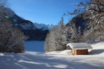 Freibergsee im Winter