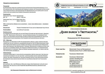 Beschreibung Trettachtal