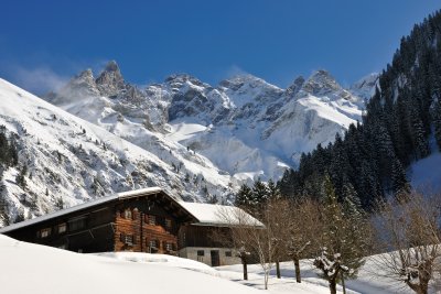 Einödsbach im Winter