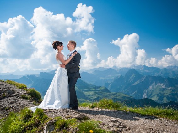 Hochzeit auf dem Nebelhorn - Bild:  Cocett - Studio für Fotografie