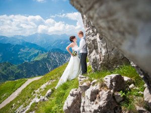 Hochzeit auf dem Nebelhorn