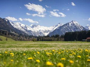 Frühlingshaftes Oberstdorf