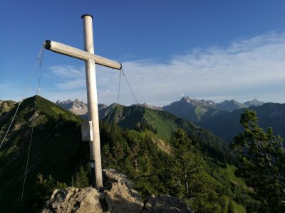 Gipfelkreuz Hahnenköpfle