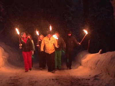 Winter Fackelwanderung