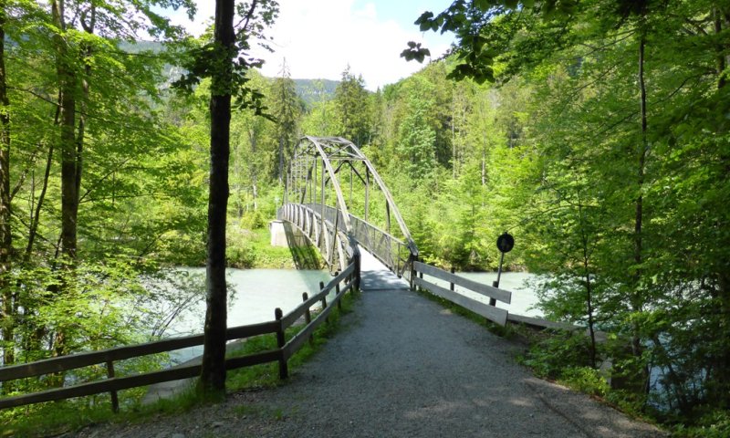 Brücke über die Breitach